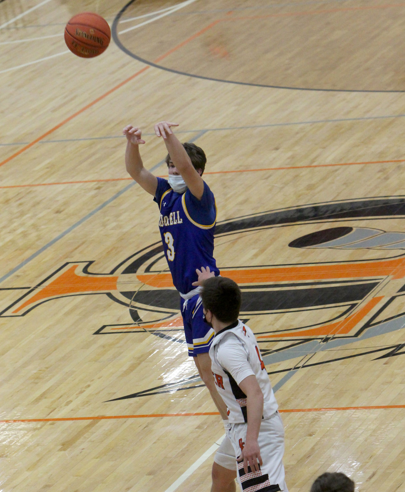 McDonell boys basketball at Osseo-Fairchild 1-11-21